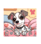 ウィペットがいっぱい（個別スタンプ：15）