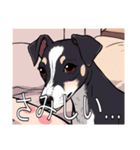 ウィペットがいっぱい（個別スタンプ：25）