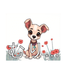 ウィペットがいっぱい（個別スタンプ：31）