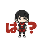 オタクなライブキッズの毎日│女の子（個別スタンプ：4）