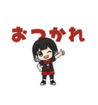 オタクなライブキッズの毎日│女の子（個別スタンプ：9）