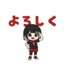 オタクなライブキッズの毎日│女の子（個別スタンプ：12）
