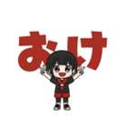 オタクなライブキッズの毎日│女の子（個別スタンプ：13）