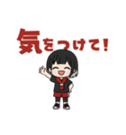 オタクなライブキッズの毎日│女の子（個別スタンプ：24）