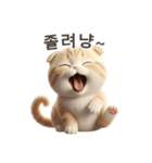 【韓国語】 スコティッシュ スタンプ 1（個別スタンプ：6）