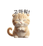 【韓国語】 スコティッシュ スタンプ 1（個別スタンプ：10）
