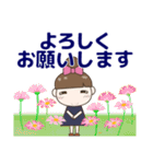 見やすい大きな文字のきづかいスタンプ 秋（個別スタンプ：25）