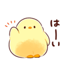 もふピヨ(2)（個別スタンプ：1）