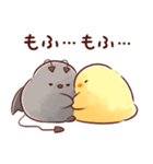 もふピヨ(2)（個別スタンプ：22）