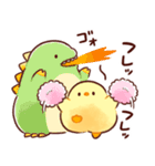 もふピヨ(2)（個別スタンプ：37）