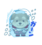 シュナちゃんのご挨拶（個別スタンプ：2）