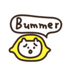【英語】ねこレモンとライム（個別スタンプ：7）