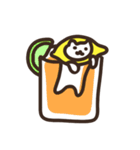 【英語】ねこレモンとライム（個別スタンプ：17）