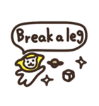 【英語】ねこレモンとライム（個別スタンプ：38）