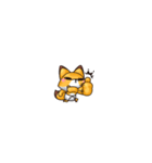 きつめきつね11(超小さい編)（個別スタンプ：10）