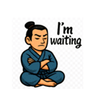 まったり侍のひとこと（個別スタンプ：5）