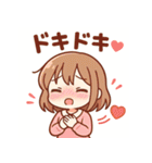 ゆるかわ女の子の日常スタンプセット（個別スタンプ：20）