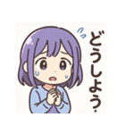 ゆるかわ女の子の日常スタンプセット（個別スタンプ：35）
