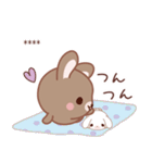 彼女用♡ラブうさ♡ちびぐるみスタンプ（個別スタンプ：11）