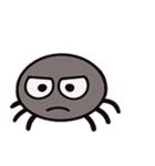 クモのねばっとコメント便@SFW（個別スタンプ：1）
