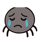 クモのねばっとコメント便@SFW（個別スタンプ：7）