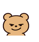 もさもさクマのきもち便@SFW（個別スタンプ：1）