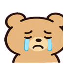 もさもさクマのきもち便@SFW（個別スタンプ：4）