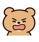 もさもさクマのきもち便@SFW（個別スタンプ：5）
