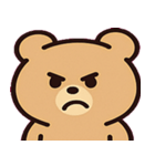 もさもさクマのきもち便@SFW（個別スタンプ：8）