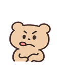 ぷんすかクマのツッコミ便@SFW（個別スタンプ：16）