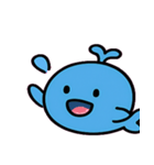 のんびりクジラのふわっと便@SFW（個別スタンプ：3）