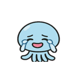 くらげのふわふわ無気力便@SFW（個別スタンプ：1）