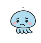くらげのふわふわ無気力便@SFW（個別スタンプ：9）