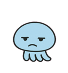 くらげのふわふわ無気力便@SFW（個別スタンプ：11）