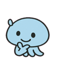 くらげのふわふわ無気力便@SFW（個別スタンプ：13）