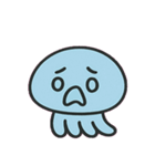 くらげのふわふわ無気力便@SFW（個別スタンプ：16）