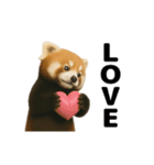 動く！レッサーパンダ（表情）（個別スタンプ：18）