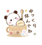 もこぷわパンダ♡秋（個別スタンプ：16）