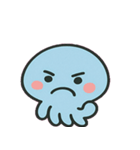 気分屋クラゲのピリッと便@SFW（個別スタンプ：1）