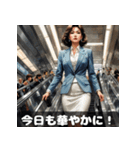 昭和バブルお姉さん〜恋も仕事も全力〜（個別スタンプ：12）