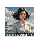 昭和バブルお姉さん〜恋も仕事も全力〜（個別スタンプ：23）