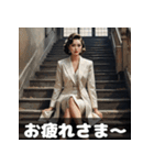 昭和バブルお姉さん〜恋も仕事も全力〜（個別スタンプ：33）