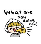(nenerin会話スタンプ379英語気遣い)修正（個別スタンプ：22）