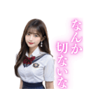 関西弁の女子高校生から告白＆日常会話（個別スタンプ：6）