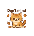 秋色ねこ♥トークスタンプ（個別スタンプ：16）