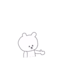 ありがちなくま（個別スタンプ：6）