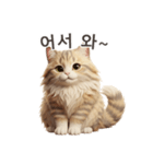 【韓国語】 サイベリアン スタンプ 1（個別スタンプ：9）