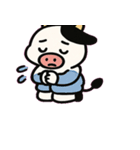 ウシのもーっとゆるトーク便@SFW（個別スタンプ：4）