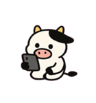 ウシのもーっとゆるトーク便@SFW（個別スタンプ：5）