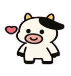 ウシのもーっとゆるトーク便@SFW（個別スタンプ：9）